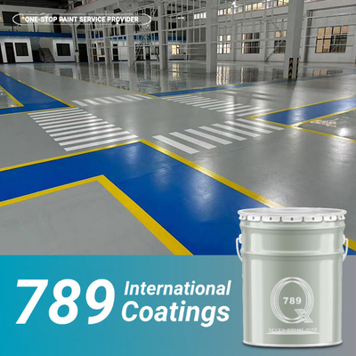 High Gloss Hard Epoxy Floor Coating Non Slip Industrial Epoxy Floor Paint