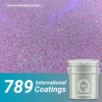 Seamless UV Resistant Epoxy Coating High Gloss Marble Epoxy Floor Coating