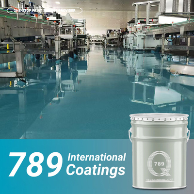 Water Based Epoxy Floor Coating Self Leveling Non Toxic High Gloss 2 Pack Epoxy Floor Paint