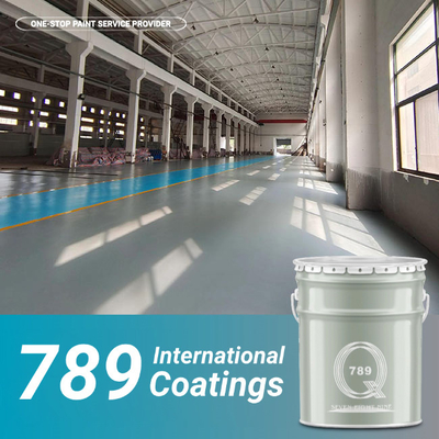 Critical and Artistic Design Diversity Industrial Epoxy Floor Coating with 5 1 Mixing Ratio