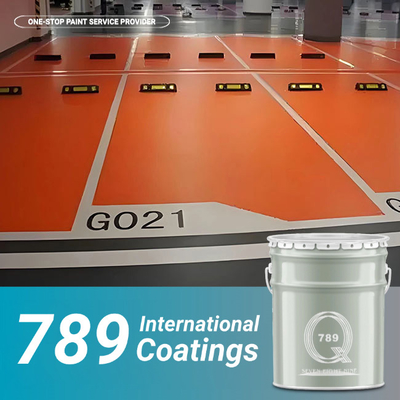4-6 Hours Drying Time Industrial Epoxy Floor Coating with Topcoat Adhesion Strength and Eco-Friendly Formulas
