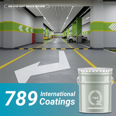 Abrasion Resistant Industrial Epoxy Floor Coating Quick Curing Low Maintenance Surfaces