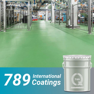 Water-Based and Chemical Resistant Industrial Epoxy Floor Coating Individualizing with 12 Months Shelf Life