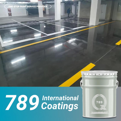 Resin Flooring for Industrial Epoxy Floor Coating 5 1 Mixing Ratio and Artistic Design Diversity