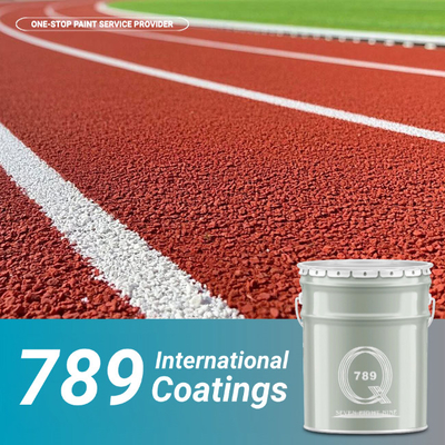Plastic Runway Sports Floor Coating Slip Resistant Liquid Rubber Floor Coating