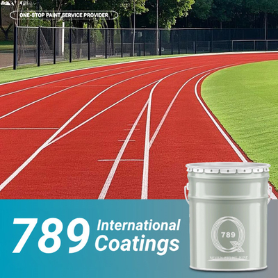 Liquid Rubber Outdoor Floor Coating Slip Resistant Concrete Floor Coating