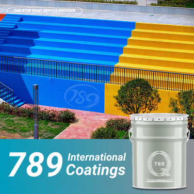 SPU Basketball Court Floor Coating Slipproof Sports Floor Coating 8mm Thick