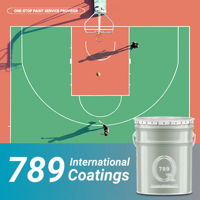 Glossy Acrylic Floor Coating 3mm Fast Drying Floor Paint Solvent Based
