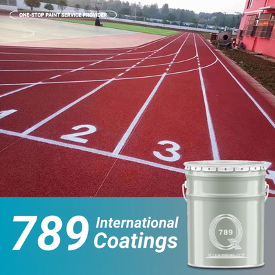 Dustproof Sports Floor Coating Superior Resilience Football Field Paint TDS