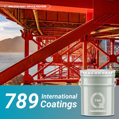 High Hardness Anticorrosion Protective Coating Safety UV Resistant Metal Paint