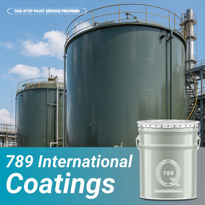 Chemical Resistant Epoxy Tank Coating with 150-300 μm Dry Film Thickness and 5:1 Mix Ratio for Industrial Metal Protection