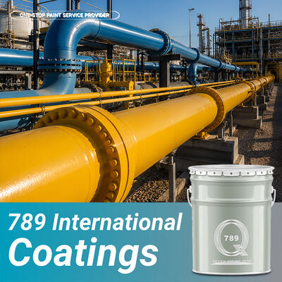 Pipeline Epoxy Protective Coating with 150-300 μm Dry Film Thickness and 5:1 Mix Ratio for Chemical Resistance