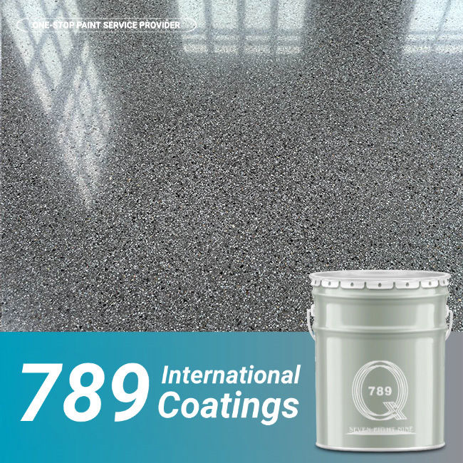 View of Waterbased Commercial Epoxy Floor Finish Slip Resistant for Busy and ...