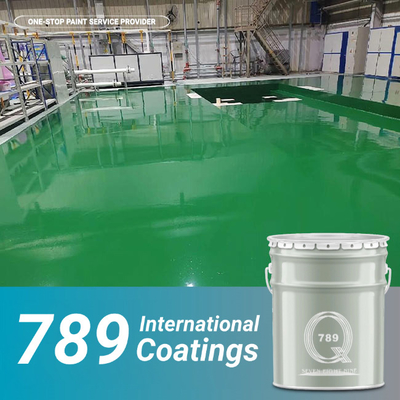 Solvent Based Epoxy Floor Coating Self Leveling  For Concrete Stains