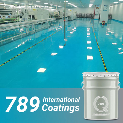 Slip Resistant Industrial Epoxy Floor Coating Self Leveling Concrete Paint