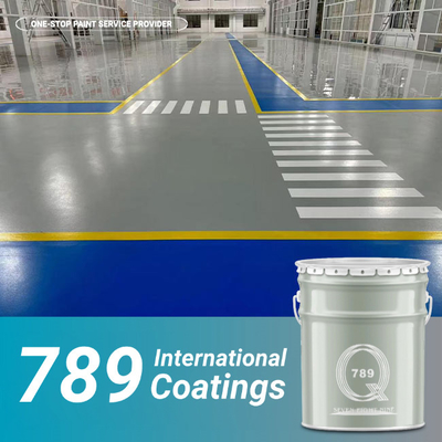 Seamless Heavy Duty Epoxy Floor Paint Chemical Resistant Epoxy Coating For Concrete