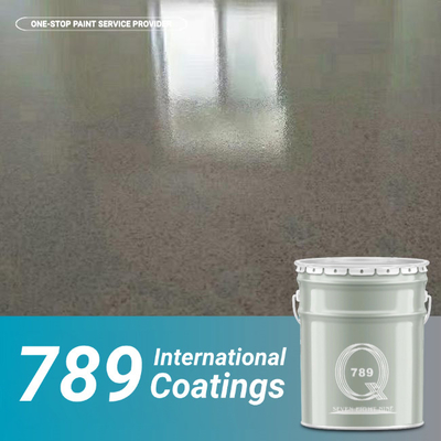 Smooth Topcoat Industrial Strength Epoxy Floor Coating , High Gloss Epoxy Garage Floor Coating