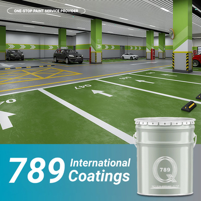 Decorative Industrial Epoxy Concrete Floor Coating Epoxy Marbling Techniques