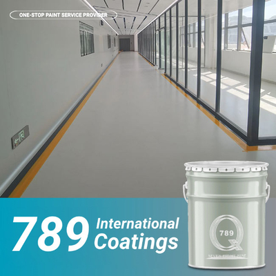 Inherent Water Based Durable Epoxy Floor Paint Low Maintenance Requirements for High Traffic Environments