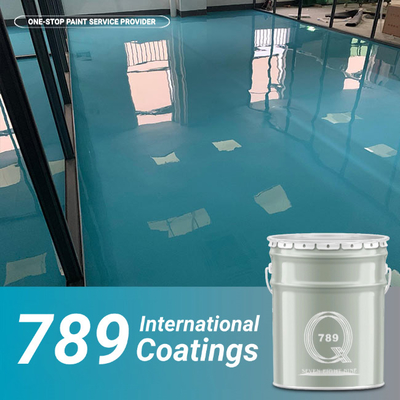 24 Hours Curing Time Industrial Epoxy Floor Coating Low Maintenance Requirements Inherent Water Based