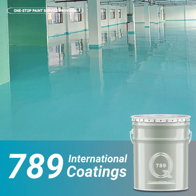 Commercial Epoxy Floor Finish Customizable Colors for Outdoor Applications and Customization Possibilities