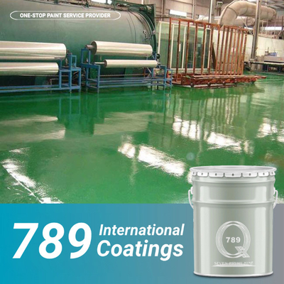 Glossy / Matte Finish Industrial Epoxy Floor Coating Low VOC For Industrial Concrete Paint