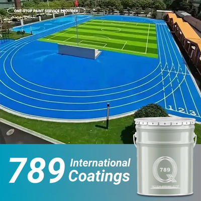 EPDM Sports Floor Coating Paint Slipproof Synthetic Silicone Floor Coating