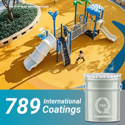 Safety Water Resistant Outdoor Floor Coating Fast Drying Epoxy Floor Paint