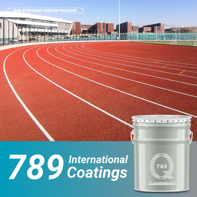 Seamless Liquid Rubber Sports Floor Coating EPDM Rebound Anti Slip Floor Coating