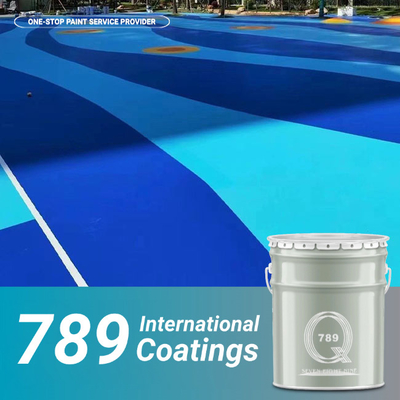 Matt Acrylic Floor Coating Adhesion Anti Slip Concrete Coating 1mm