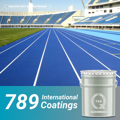 Decorative Urethane Floor Coating High Elasticity PU Floor Paint Non Slip