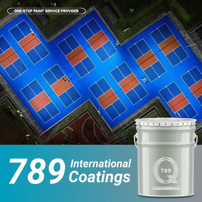 Low Odour Waterproof Floor Coating PU Floor Paint 40 Minutes Pot Life